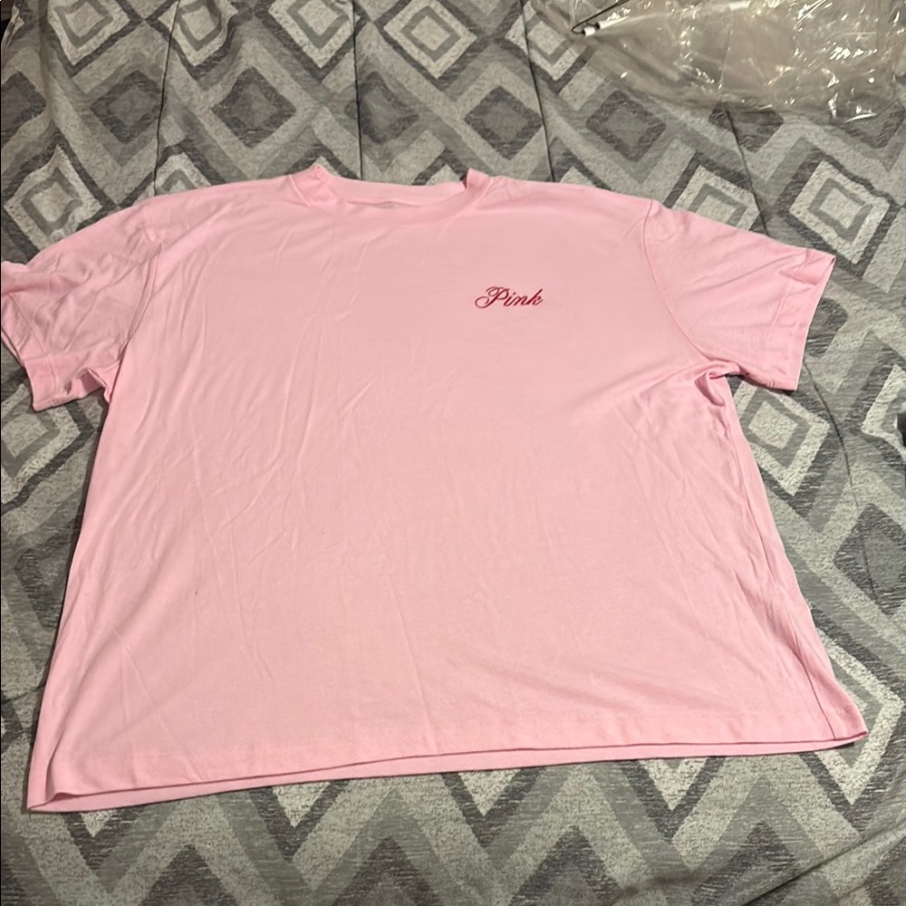 Pink Victoria’s Secret Oversized T-Shirt